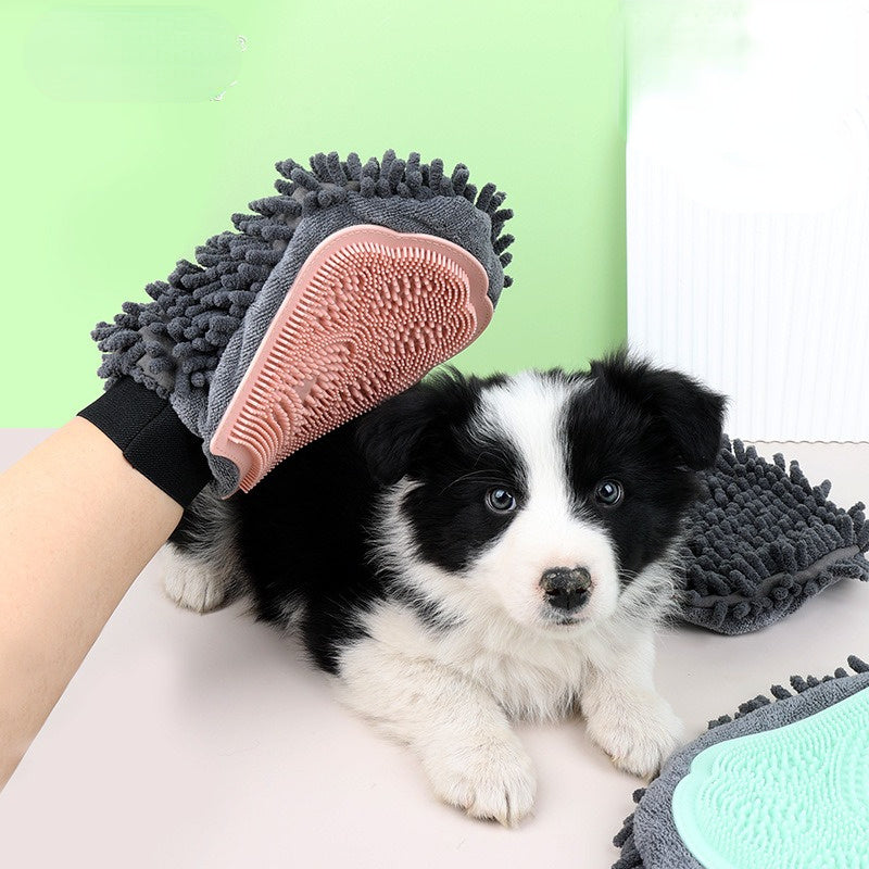 2-in-1 Pet Bath Glove – Brush, Massage & Pamper Your Pet