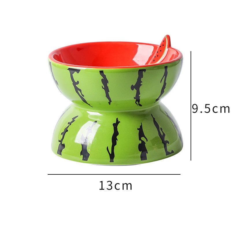 Ergonomic Ceramic Cat Bowl – Comfort Feeding for Happy, Healthy Pets