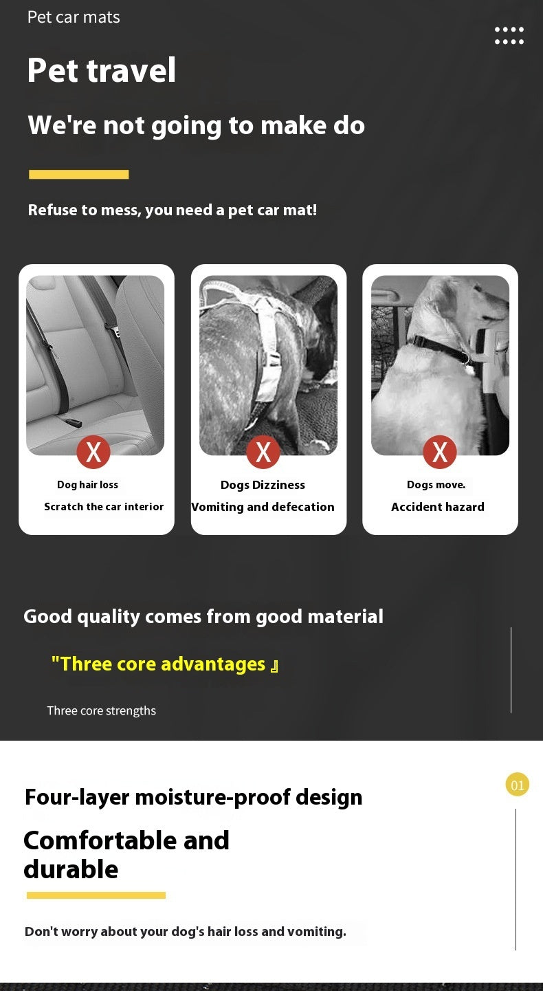 Waterproof Car Seat Cover – Keep Your Ride Clean & Pup Happy