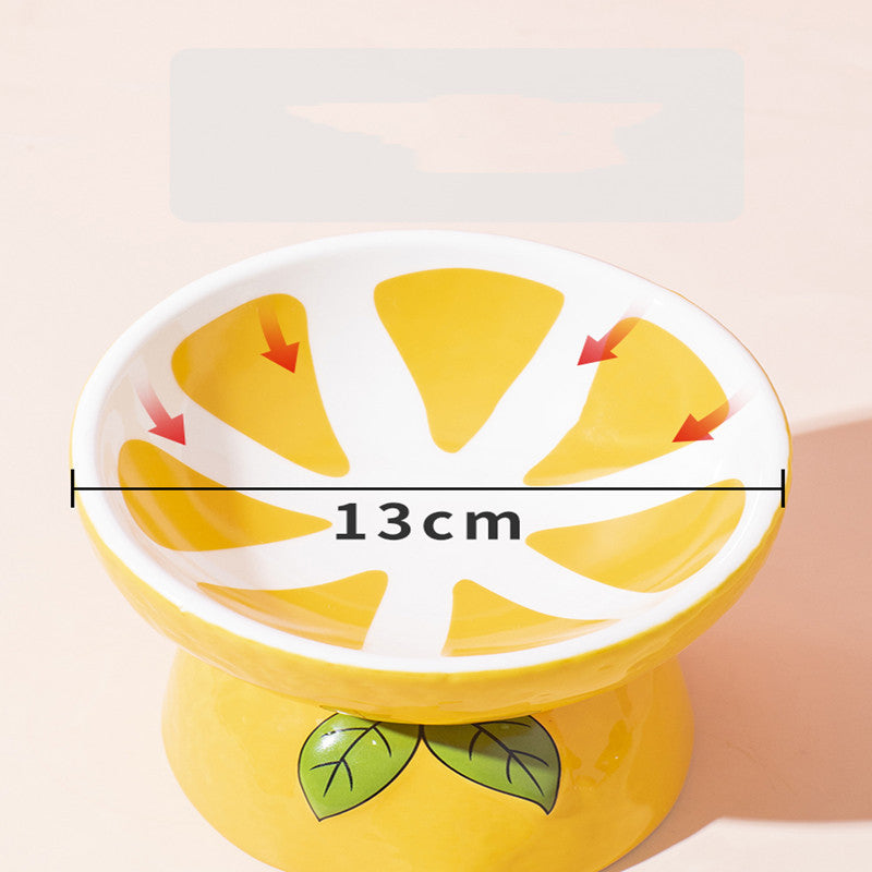 Ergonomic Ceramic Cat Bowl – Comfort Feeding for Happy, Healthy Pets