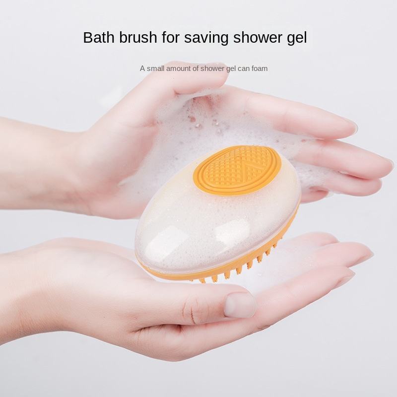 2-in-1 Pet Bath Brush – Massage, Clean & Relax