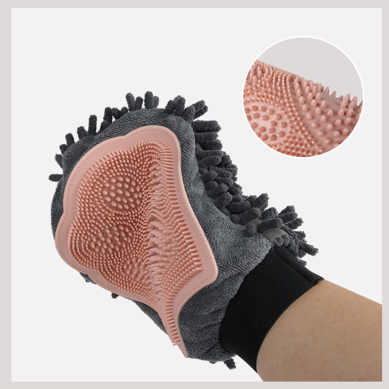 2-in-1 Pet Bath Glove – Brush, Massage & Pamper Your Pet