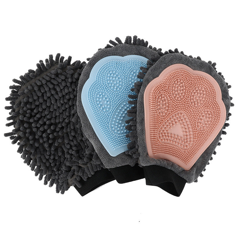 2-in-1 Pet Bath Glove – Brush, Massage & Pamper Your Pet